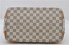 Authentic Louis Vuitton Damier Azur Hampstead PM N51207 Shoulder Tote Bag 7963E
