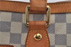 Authentic Louis Vuitton Damier Azur Hampstead PM N51207 Shoulder Tote Bag 7963E