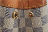Authentic Louis Vuitton Damier Azur Hampstead PM N51207 Shoulder Tote Bag 7963E