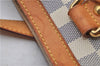 Authentic Louis Vuitton Damier Azur Hampstead PM N51207 Shoulder Tote Bag 7963E