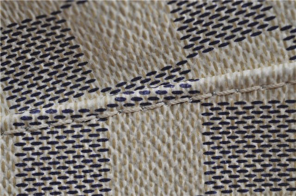 Authentic Louis Vuitton Damier Azur Hampstead PM N51207 Shoulder Tote Bag 7963E