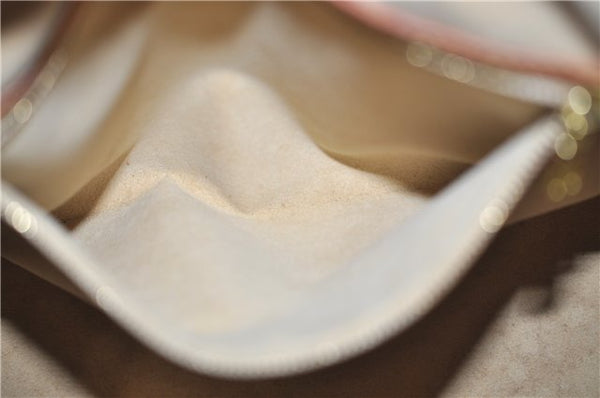 Authentic Louis Vuitton Damier Azur Hampstead PM N51207 Shoulder Tote Bag 7963E