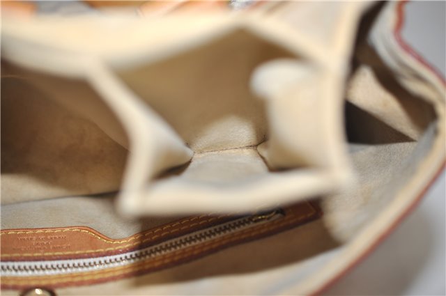 Authentic Louis Vuitton Damier Azur Hampstead PM N51207 Shoulder Tote Bag 7963E