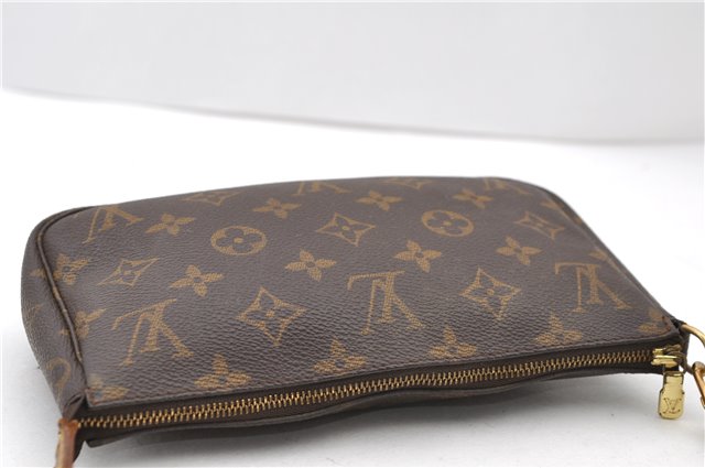 Authentic LOUIS VUITTON Monogram Pochette Accessoires Pouch M51980 LV 7965C