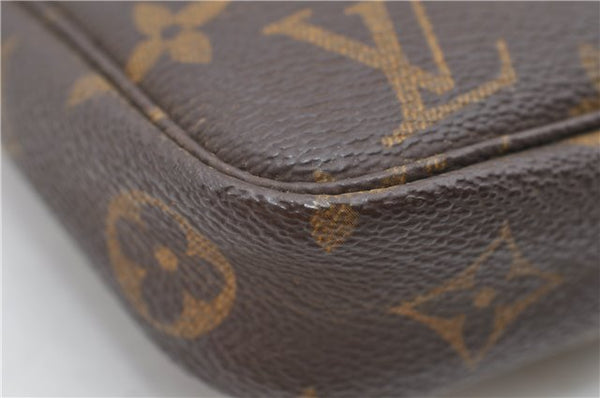 Authentic LOUIS VUITTON Monogram Pochette Accessoires Pouch M51980 LV 7965C