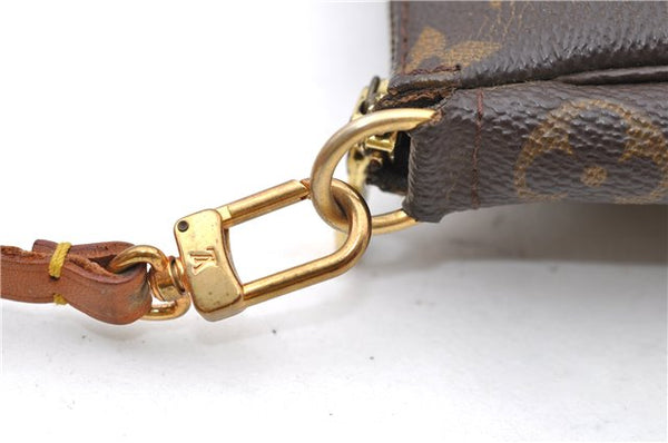 Authentic LOUIS VUITTON Monogram Pochette Accessoires Pouch M51980 LV 7965C