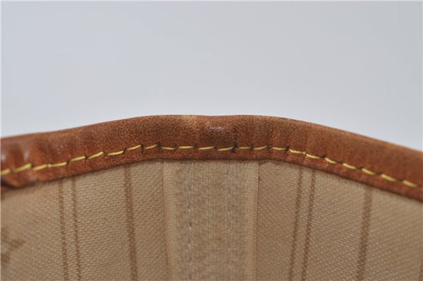 Authentic Louis Vuitton Damier Azur Neverfull MM Tote Bag N51107 LV 7966D