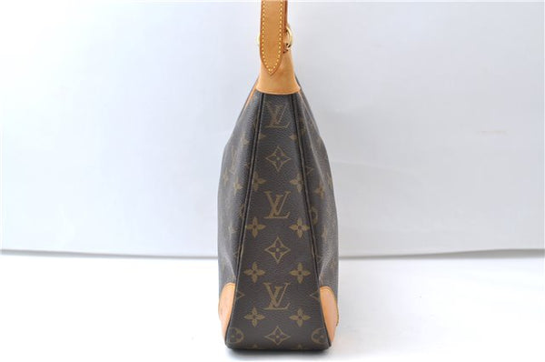 Authentic Louis Vuitton Monogram Boulogne 30 Shoulder Cross Bag M52165 LV 7966E