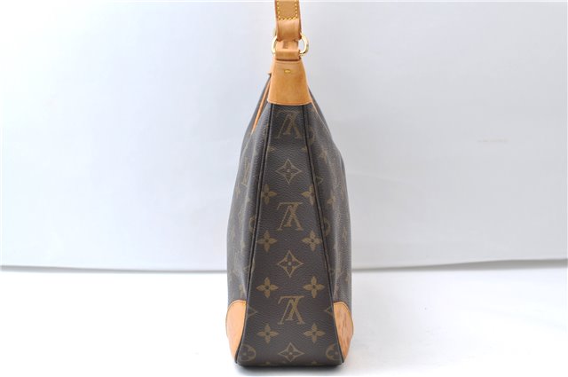 Authentic Louis Vuitton Monogram Boulogne 30 Shoulder Cross Bag M52165 LV 7966E