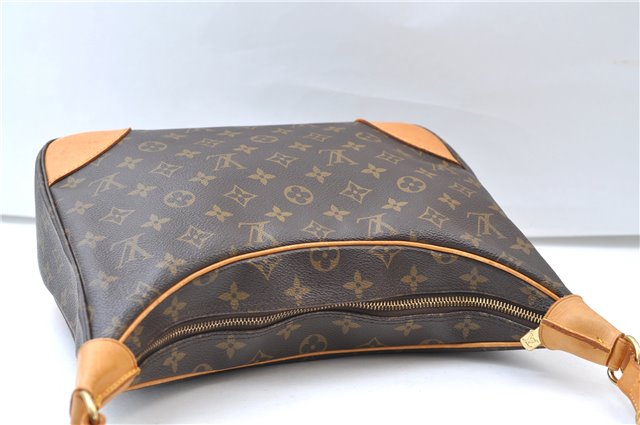 Authentic Louis Vuitton Monogram Boulogne 30 Shoulder Cross Bag M52165 LV 7966E