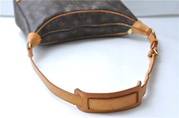Authentic Louis Vuitton Monogram Boulogne 30 Shoulder Cross Bag M52165 LV 7966E