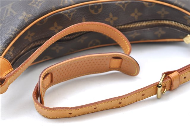 Authentic Louis Vuitton Monogram Boulogne 30 Shoulder Cross Bag M52165 LV 7966E