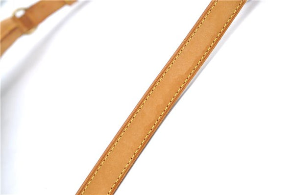 Authentic Louis Vuitton Monogram Boulogne 30 Shoulder Cross Bag M52165 LV 7966E