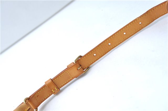 Authentic Louis Vuitton Monogram Boulogne 30 Shoulder Cross Bag M52165 LV 7966E