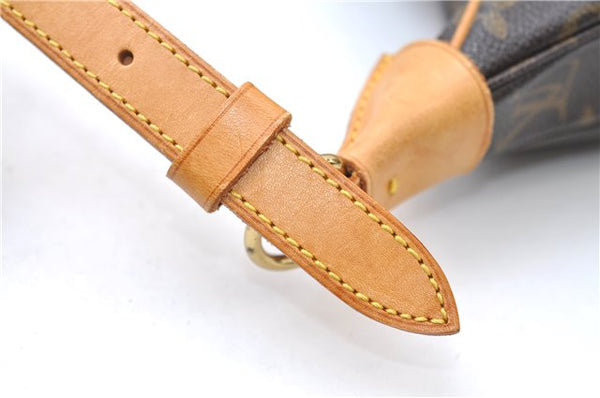 Authentic Louis Vuitton Monogram Boulogne 30 Shoulder Cross Bag M52165 LV 7966E