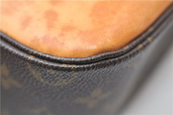 Authentic Louis Vuitton Monogram Boulogne 30 Shoulder Cross Bag M52165 LV 7966E