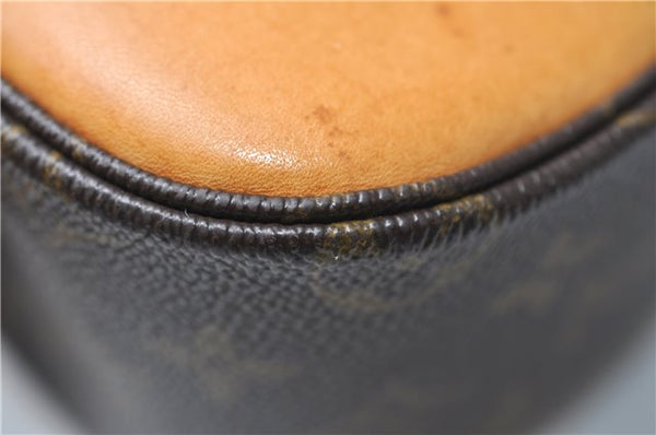 Authentic Louis Vuitton Monogram Boulogne 30 Shoulder Cross Bag M52165 LV 7966E