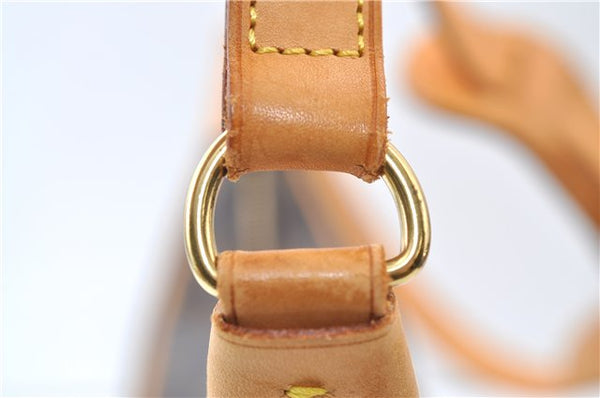 Authentic Louis Vuitton Monogram Boulogne 30 Shoulder Cross Bag M52165 LV 7966E