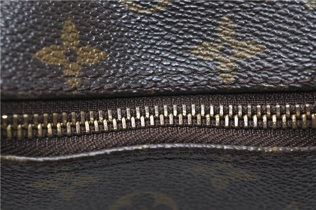 Authentic Louis Vuitton Monogram Boulogne 30 Shoulder Cross Bag M52165 LV 7966E