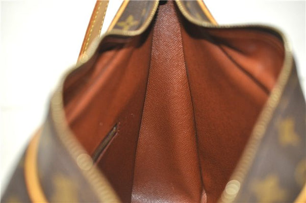 Authentic Louis Vuitton Monogram Boulogne 30 Shoulder Cross Bag M52165 LV 7966E