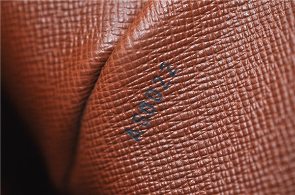 Authentic Louis Vuitton Monogram Boulogne 30 Shoulder Cross Bag M52165 LV 7966E