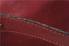 Authentic Chloe Paraty 2Way Shoulder Hand Bag Leather Red 7967D