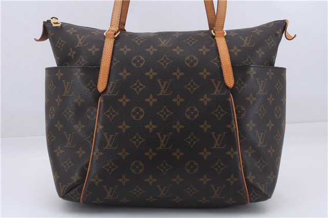 Authentic Louis Vuitton Monogram Totally MM Shoulder Tote Bag M41015 LV 7968D