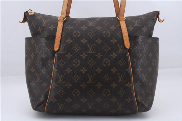 Authentic Louis Vuitton Monogram Totally MM Shoulder Tote Bag M41015 LV 7968D