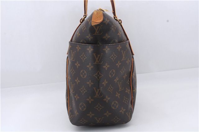 Authentic Louis Vuitton Monogram Totally MM Shoulder Tote Bag M41015 LV 7968D