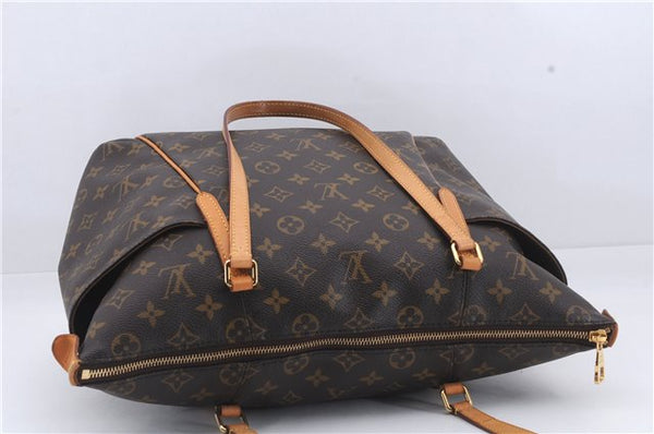 Authentic Louis Vuitton Monogram Totally MM Shoulder Tote Bag M41015 LV 7968D