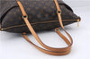 Authentic Louis Vuitton Monogram Totally MM Shoulder Tote Bag M41015 LV 7968D