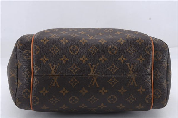 Authentic Louis Vuitton Monogram Totally MM Shoulder Tote Bag M41015 LV 7968D