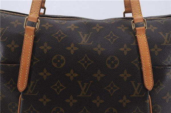 Authentic Louis Vuitton Monogram Totally MM Shoulder Tote Bag M41015 LV 7968D