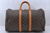 Authentic LOUIS VUITTON Monogram Keepall 45 Boston Bag M41428 LV 7969C