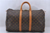 Authentic LOUIS VUITTON Monogram Keepall 45 Boston Bag M41428 LV 7969C