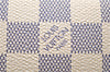 Auth LOUIS VUITTON Damier Azur Mini Pochette Accessoires Pouch N58010 LV 7970C