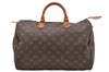 Authentic Louis Vuitton Monogram Speedy 35 Hand Boston Bag M41524 LV 7972F