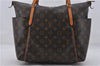 Authentic Louis Vuitton Monogram Totally MM Shoulder Tote Bag M56689 LV 7973D