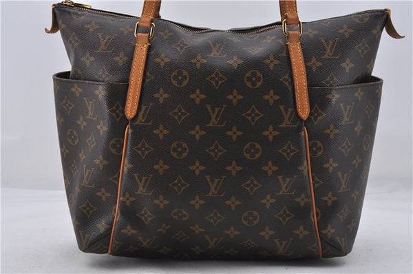 Authentic Louis Vuitton Monogram Totally MM Shoulder Tote Bag M56689 LV 7973D