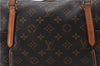 Authentic Louis Vuitton Monogram Totally MM Shoulder Tote Bag M56689 LV 7973D