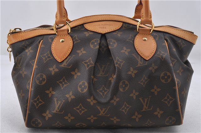 Authentic Louis Vuitton Monogram Tivoli PM Hand Bag M40143 LV 7974D