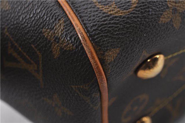 Authentic Louis Vuitton Monogram Tivoli PM Hand Bag M40143 LV 7974D