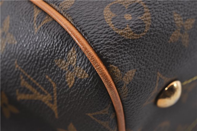 Authentic Louis Vuitton Monogram Tivoli PM Hand Bag M40143 LV 7974D