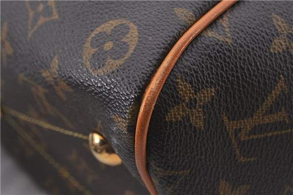 Authentic Louis Vuitton Monogram Tivoli PM Hand Bag M40143 LV 7974D