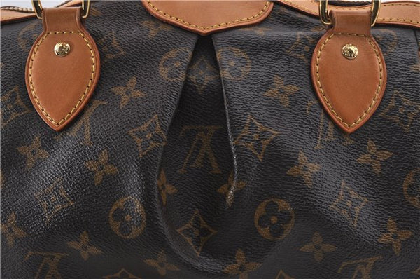 Authentic Louis Vuitton Monogram Tivoli PM Hand Bag M40143 LV 7974D