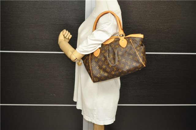 Authentic Louis Vuitton Monogram Tivoli PM Hand Bag M40143 LV 7974D