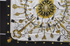 Authentic HERMES Carre 90 Scarf "Les Cles" Silk Black 7975C