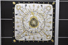 Authentic HERMES Carre 90 Scarf "Les Cles" Silk Black 7975C