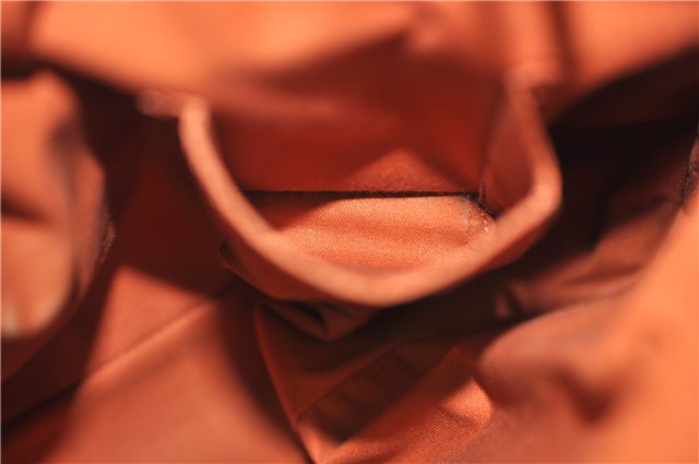 Authentic GUCCI Vintage Shoulder Tote Bag GG Canvas Leather Brown Beige 7975D