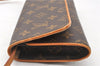 Authentic Louis Vuitton Monogram Pochette Twin GM Shoulder Bag M51852 LV 7976F
